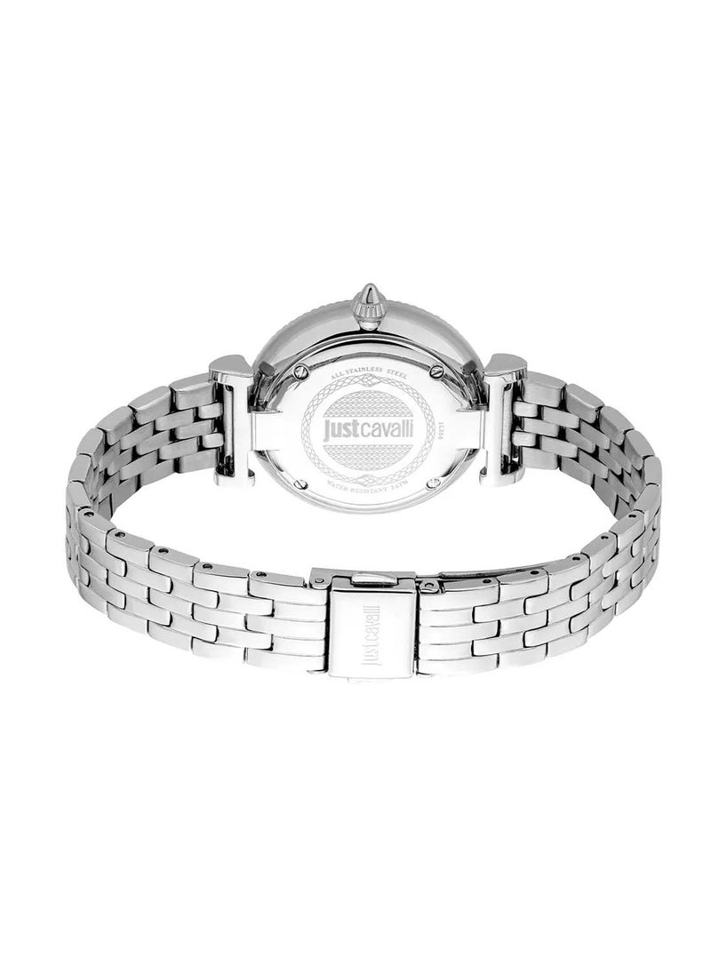 Just Cavalli Women's Round Shape Stainless Steel Wrist Watch JC1L266M0015 - 32 Mm  - Image 3