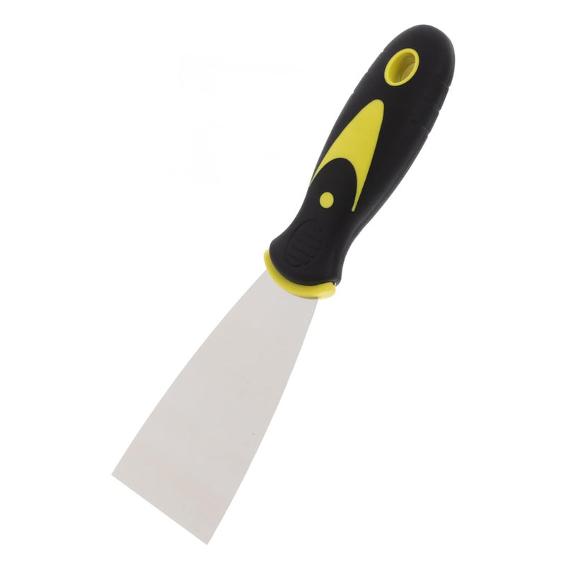 Stainless Steel 3D Printer Spatula with Ergonomic TPR Handle for Heated Bed Adhesion and Model Removal - Image 2