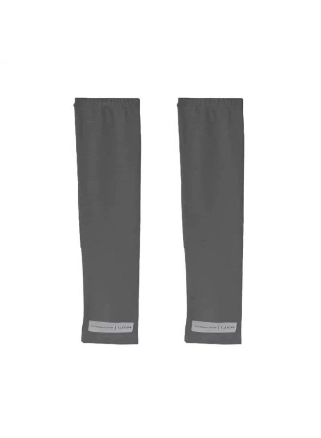 Goolsky 1Pair New Cooling Arm Sleeves Gloves for Women & Men - High Elastic Long Sports Sleeves for Summer, Cycling, Fishing, Outdoor - Compression Sleeves with Gloves - Ice Cold Sun Pratection Sleeves  - Image 2
