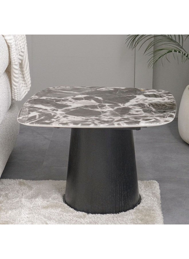 DANUBE HOME طقم طاولة قهوة وطاولة جانبية من Solace - رخام - Image 4