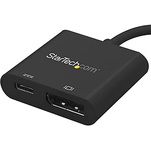 StarTech.com USB C to DisplayPort Adapter with Power Delivery - 4K 60Hz HBR2 - USB Type-C to DP 1.2 Monitor Video Converter w/ Charging - 60W PD Pass-Through - Thunderbolt 3 Compatible (CDP2DPUCP) - Image 5