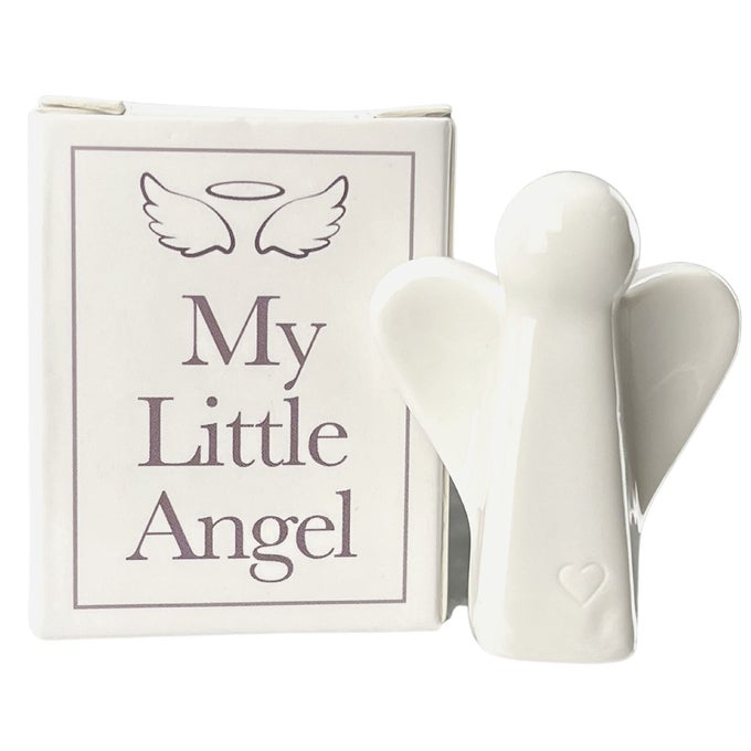 My Little Angel Guardian Angel Figurine Inspirational Gifts for Women Small Decorative Angels Perfect for Collecting Gifting and Desktop Display Car Dash
