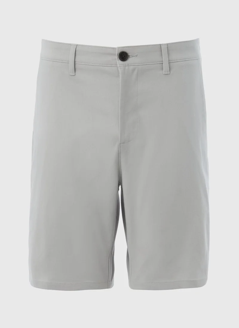 Matalan Ice Grey Slim Fit Chino Shorts