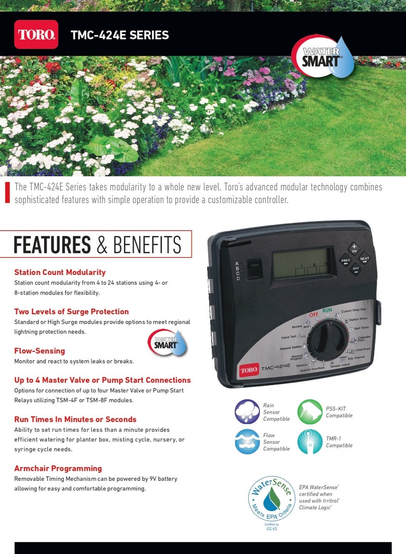 شركة تورو TMC-424E SERIES, MODULAR OUTDOOR CONTROLLERS, 50Hz TORO  - Image 4