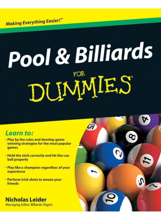 Pool and Billiards For Dummies 