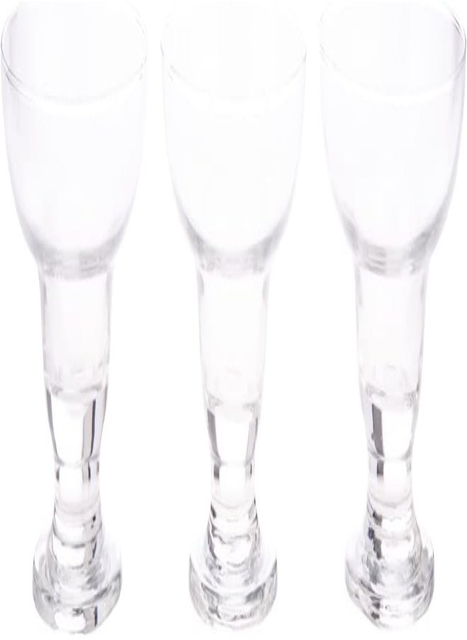 AKDC AKDC Margarita Ice Cream Cup 3Pcs L(11CM) XW(11CM) XH(9CM) transparent  - Image 5