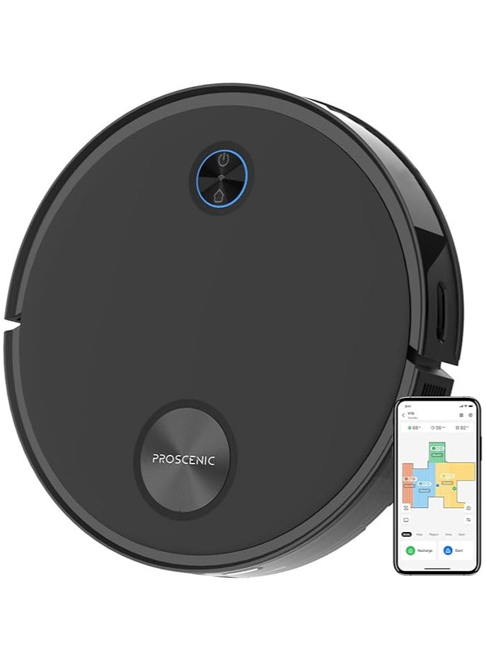 Proscenic V10 Robot Vacuum Cleaner 2 in 1 PathPro™ Laser Assisted Navigation Sonic Washer App/Alex/Siri/IFTTT Control Ideal for Carpets/Floors/Pet - Image 1