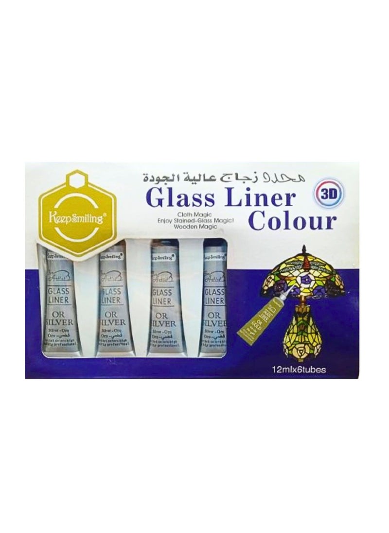 Glass Liner Colors 3D Glass Color 12ml x 6Tubes Silver Colour - pzsku/ZAC20D7A1BCB201DDD6C1Z/45/_/1732095549/46cf592f-a7c3-4d8b-b9aa-b41bb94a220d