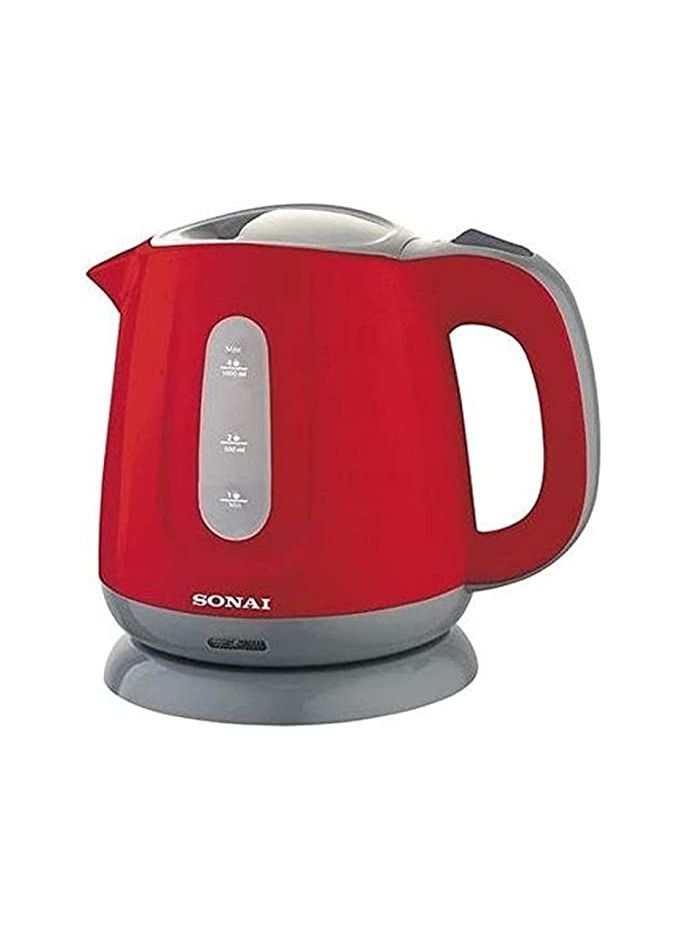 سوناي غلاية مياة سوناي 1100 وات -1.2 لتر-احمر Mar -2200 - Image 1