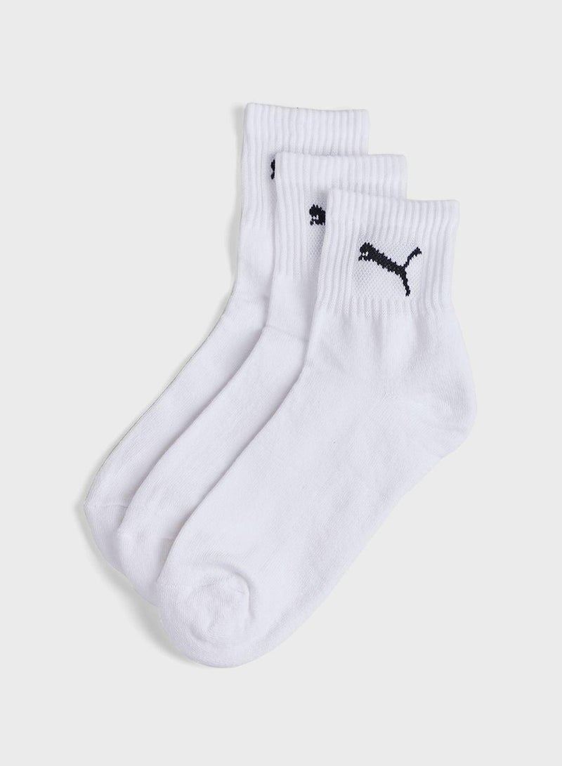 PUMA 3 Pack Crew Socks - Image 1