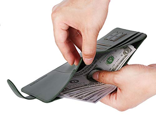 PASCACOO حافظة جواز السفر جلدية مع حماية RFID لمحفظة بطاقات السفر للنساء والرجال (أتروفيرينس) - Image 5