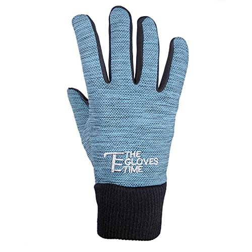 ZaySoo Men's Racing Gloves for Bikers Dust Protection (Blue) - Image 1
