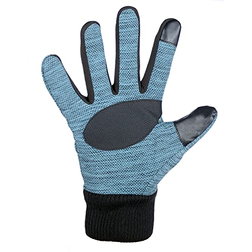 ZaySoo Men's Racing Gloves for Bikers Dust Protection (Blue) - Image 2