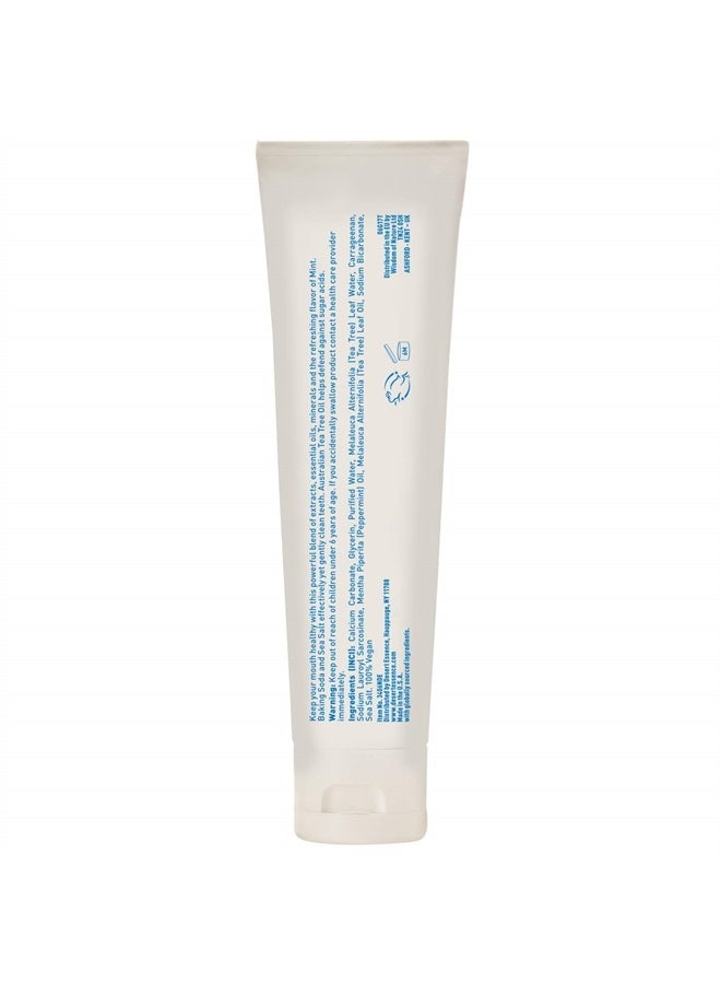 Desert Essence Tea Tree Oil Toothpaste - Mint - 6.25 Oz - Refreshing Taste - Deep Cleans Teeth & Gums - Helps Fight Plaque - Sea Salt - Pure Essential Oil - Baking Soda - Promotes Healthy Mouth - Image 2