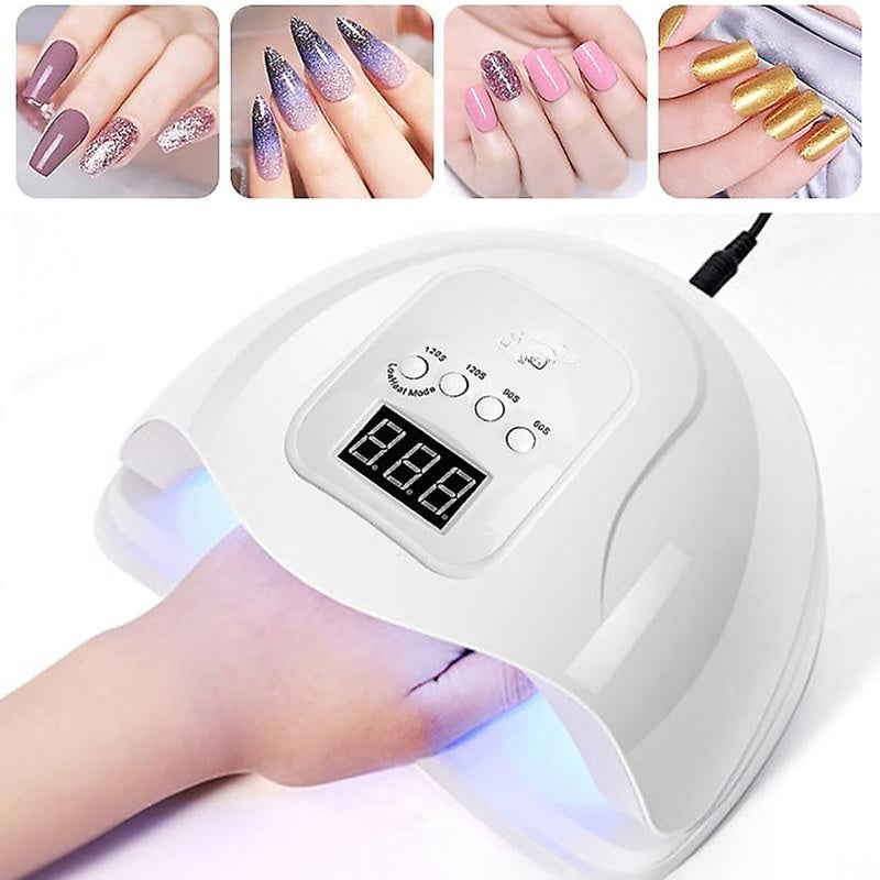 120 واط 48 واط آلة تجفيف الأظافر المحمولة مصباح مانيكير UV LED كابل USB للاستخدام المنزلي مصباح UV للأظافر لتجفيف طلاء الجيل الحجم: 48 واط - Image 5