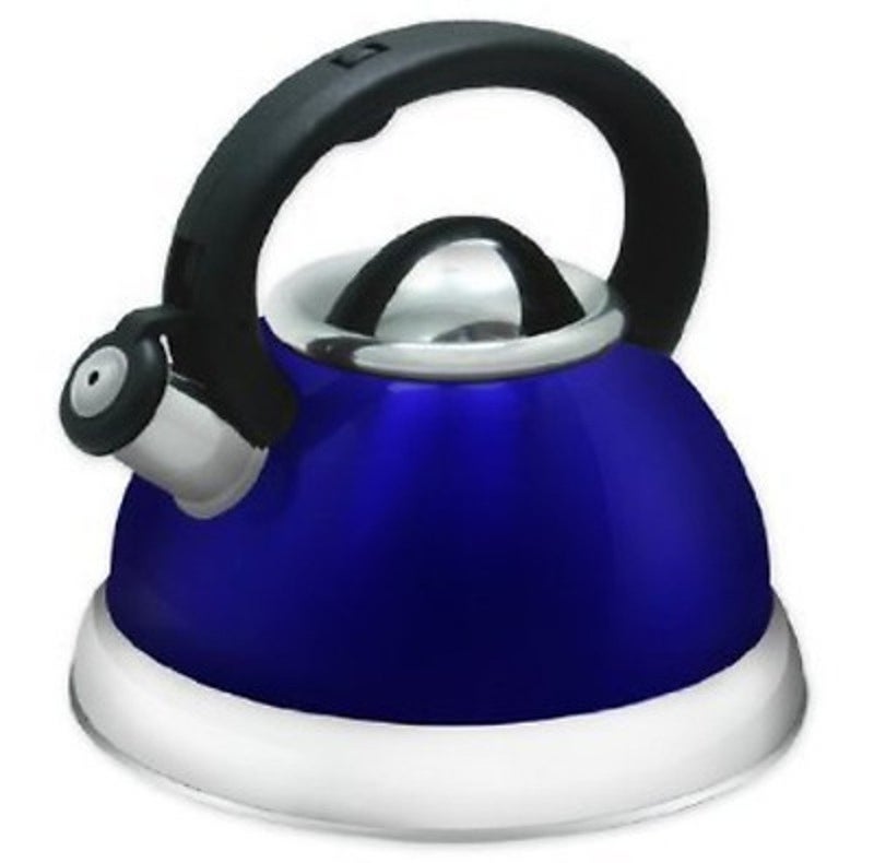 Whistling Tea Kettle in Blue Blue