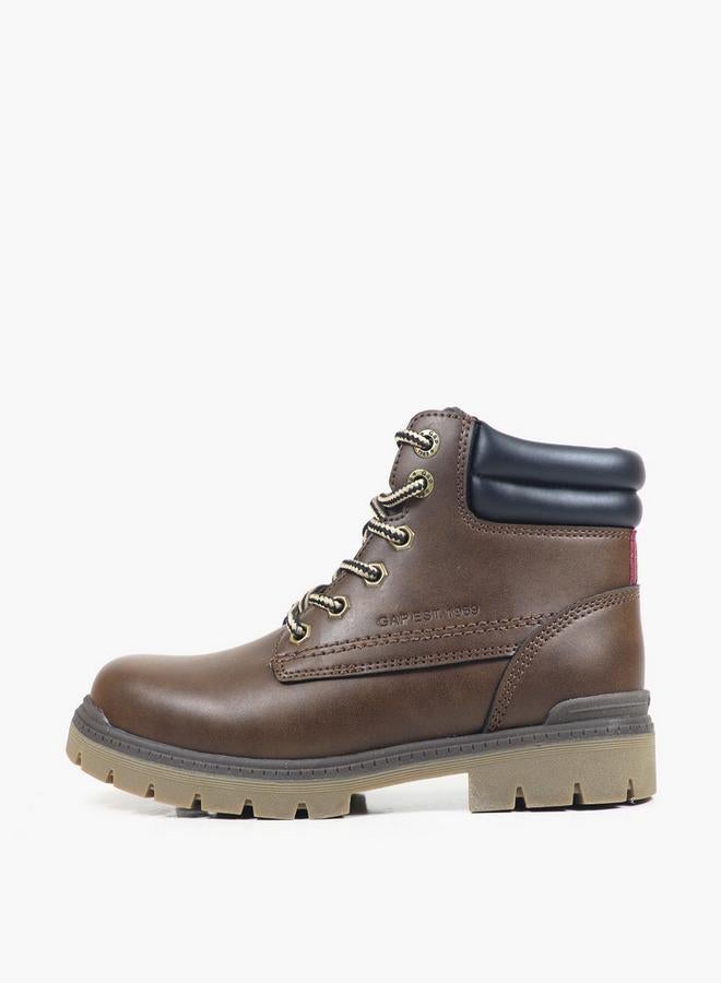 GAP Boys Range Lace-Up Ankle Boots - Image 3