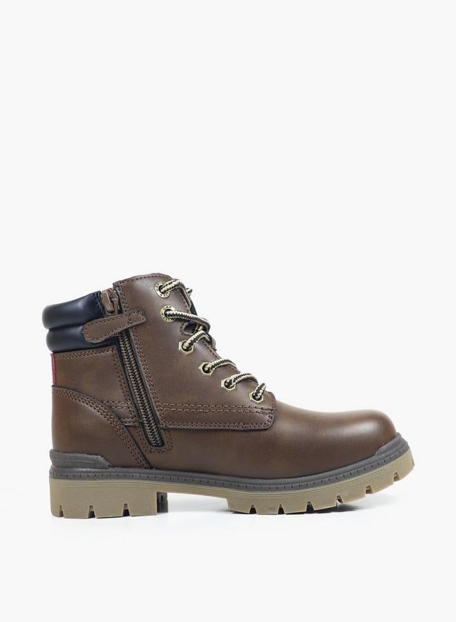 GAP Boys Range Lace-Up Ankle Boots - Image 1