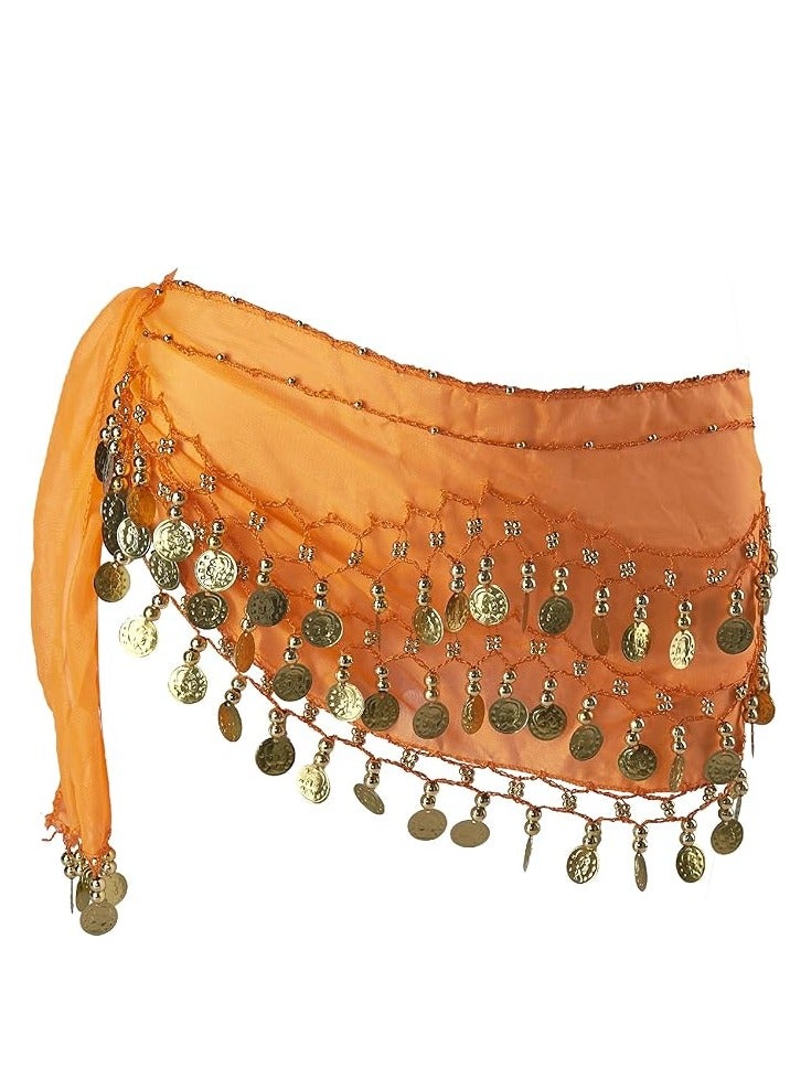 Women's Belly Dancing Belt Colorful Waist Chain Belly Dance Hip Scarf Belt - Image 1