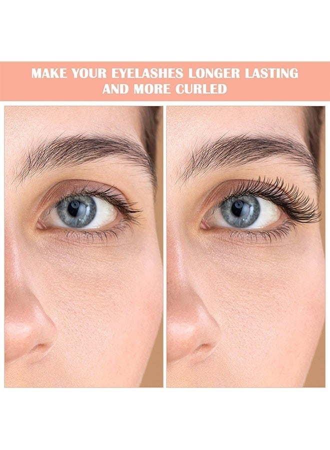 GlamKit 30pcs Eyelash Curler Refill Pads - Silicone Rubber Universal Eye Lash Curler Replacement with Clear Storage Box (Black) - Image 5