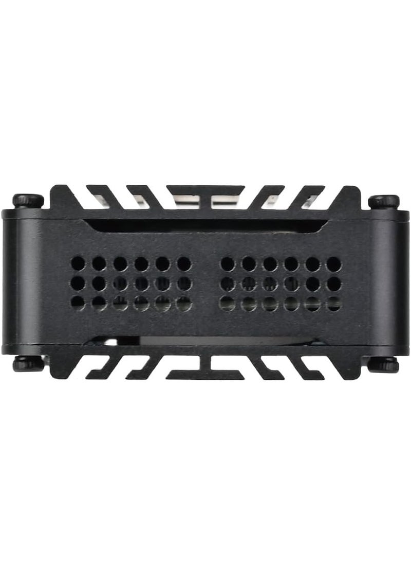 SilverStone SilverStone Technology MS1240G USB 4 NVMe M2 SSD Enclosure with Active Cooling SSTMS12B40G  - Image 2