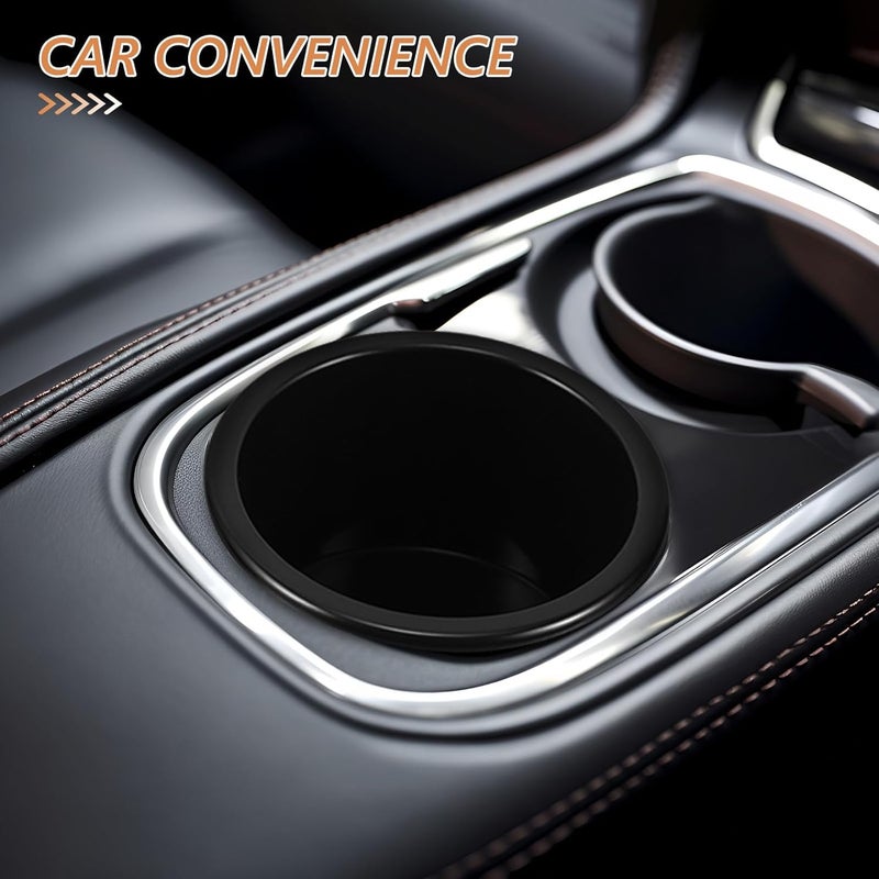 4 Pcs Plastic Car Cup Holder Insert Set, Recessed Beverage Can Holder with Flat Base for Rv, Yacht, Sofa, Truck, Automotive Interior Accessories - Image 5