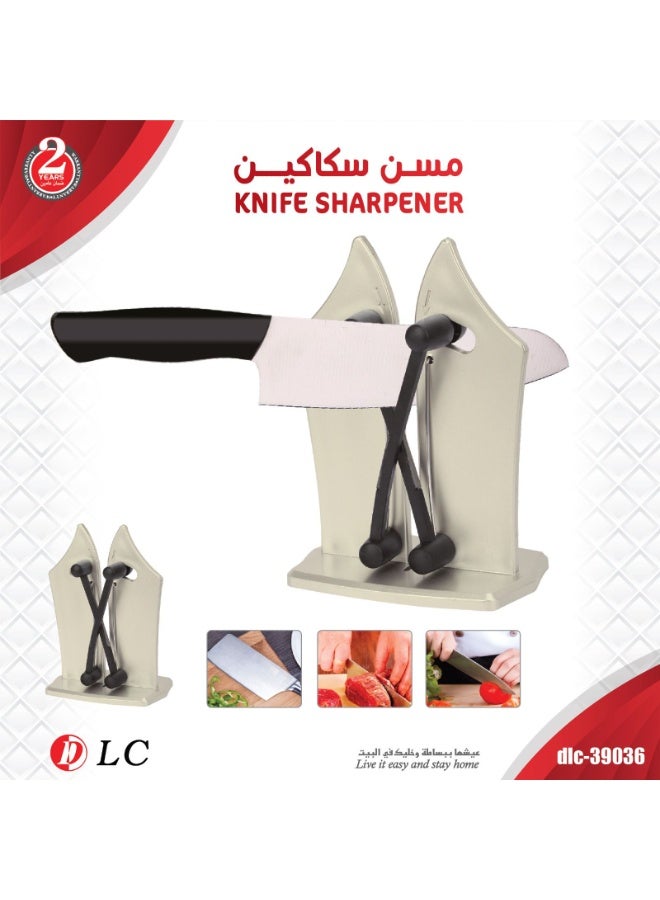 DLC Stainless Steel Kitchen Knife Sharpener DLC-39036 - Image 1