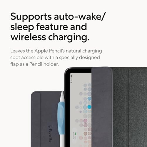 Paperlike Folio Case for iPad Pro 11" (2020/21/22), iPad Air 11" (2024/25) & iPad Air 10.9" (2020/22) - Magnetic, Lightweight, Slim, Protective case with Apple Pencil Charging, auto Sleep/Wake - Image 3