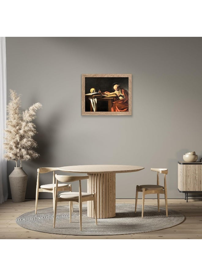 HoozGee Saint Jerome Writing Painting Canvas Art by Caravaggio - Image 4