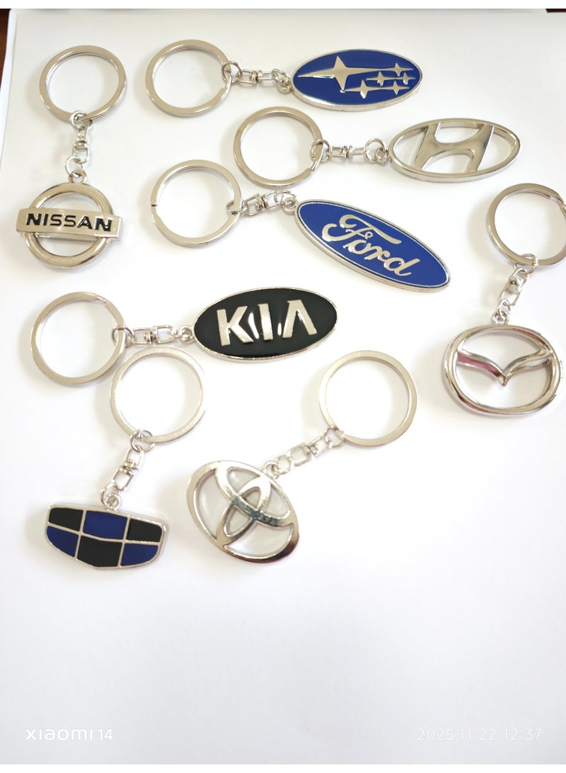 Ford Logo Key Chain Key Ring For Car Ford Metal Keychain - Image 3