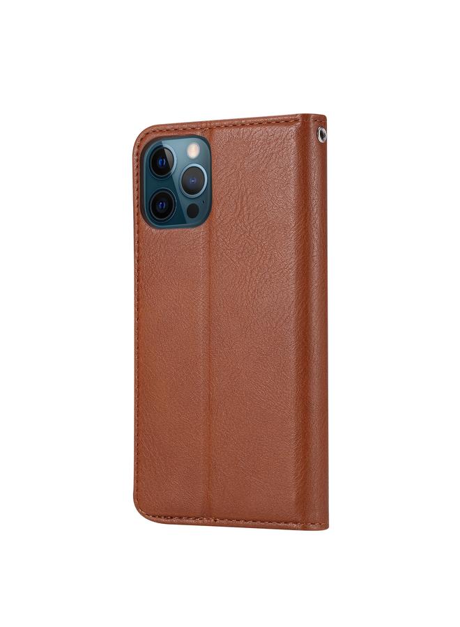 S-TOP Case For iPhone 14 Pro Knead Skin Texture Leather Case - Image 3