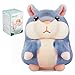 SANJOIN Kids Toddler Toys for Ages 24 Easter Basket Stuffers Talking Hamster Repeats What You SayKids Easter Gifts Interactive Plush Toy for Boys Girls for 2 3 4 5 6 Year Old Birthday GiftGray - Image 2