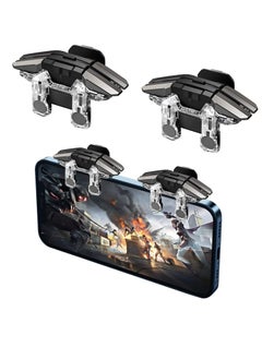 سارافوكس طقم مشغل الهاتف المحمول Sarafox Wasp K5 بدون بطارية مزود بـ 4 أزرار متعددة الوظائف + أطراف أصابع احترافية للاعبين  - Image 2