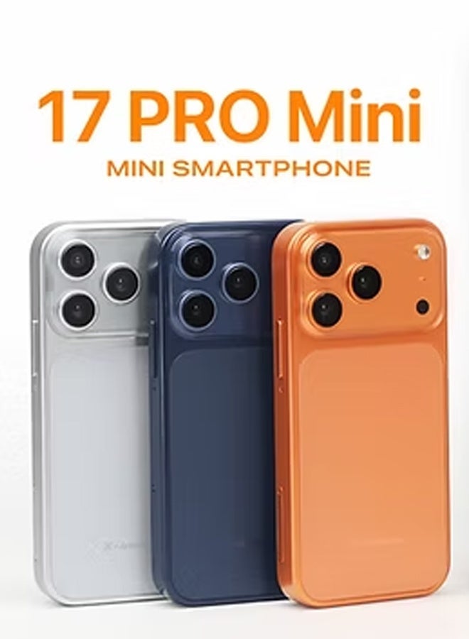 X-Inova Mini Smart Phone 17 Pro Mini 4.0" Display, 4GB+64GB Storage, 13MP Ultra Clear Rear Camera, Dual SIM Blue - Image 5
