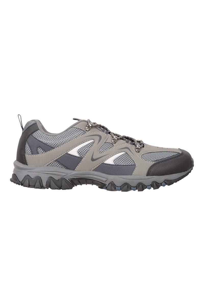 Mountain Warehouse Mountain Warehouse Path Mens Walking Shoes - Waterproof Gym Shoes, Dark Blue, 11 - Image 2