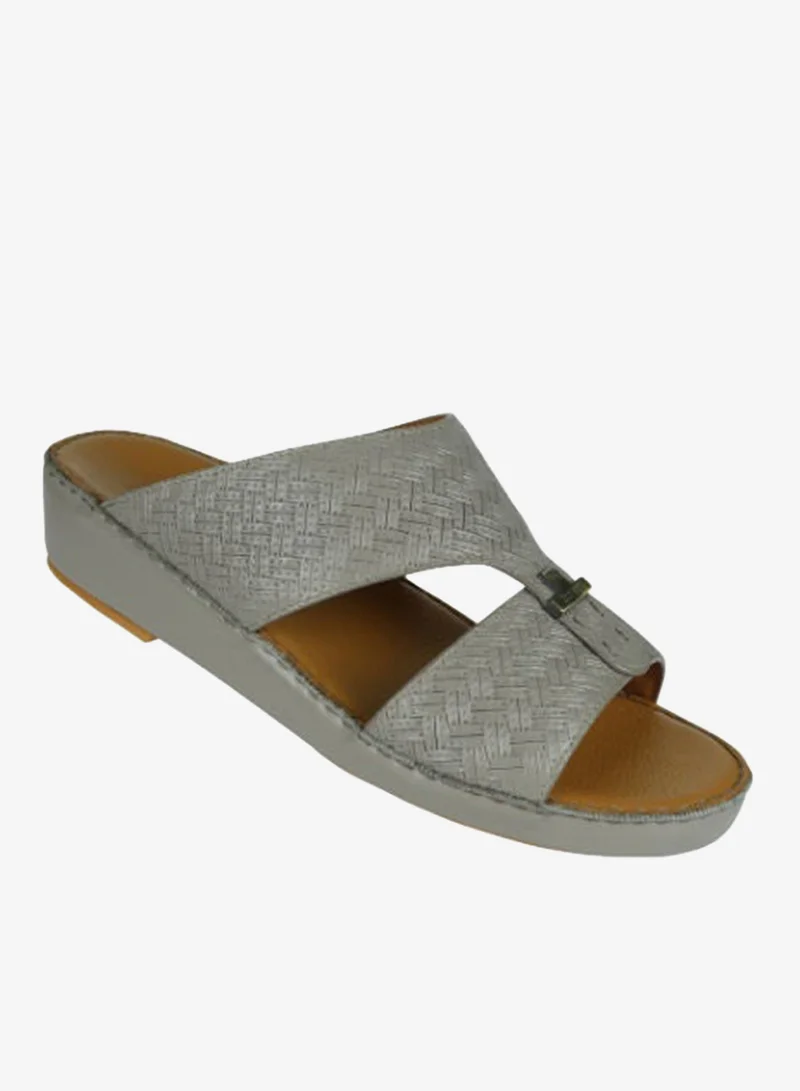 Barjeel Uno Mens Arabic Sandals BSP1-61 Grey