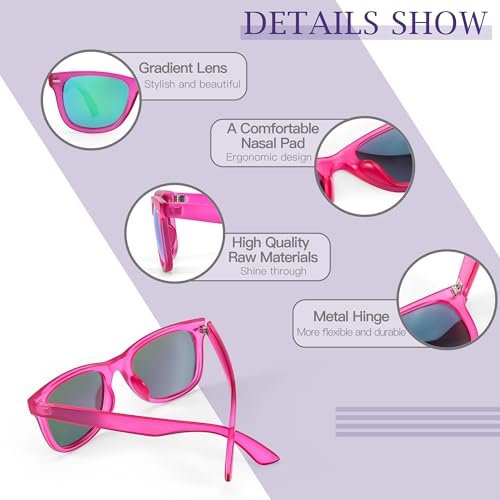 SIPHEW Polarized Sunglasses for Women & Men - UV400 Mirrored Beach Eyewear, Designer Unisex Fashion Sunglasses Medium Fit - Image 4