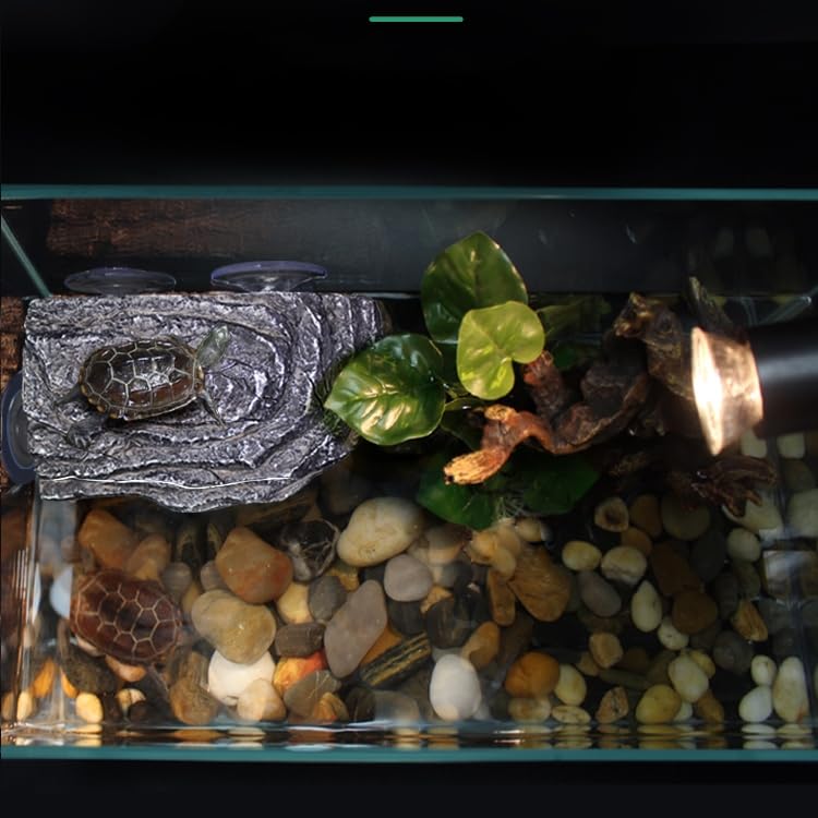YZHZOM Turtle Basking Platform with Suction Cups, Floating Resting Terrace for Frogs, Terrapins and Tortoises - Image 2