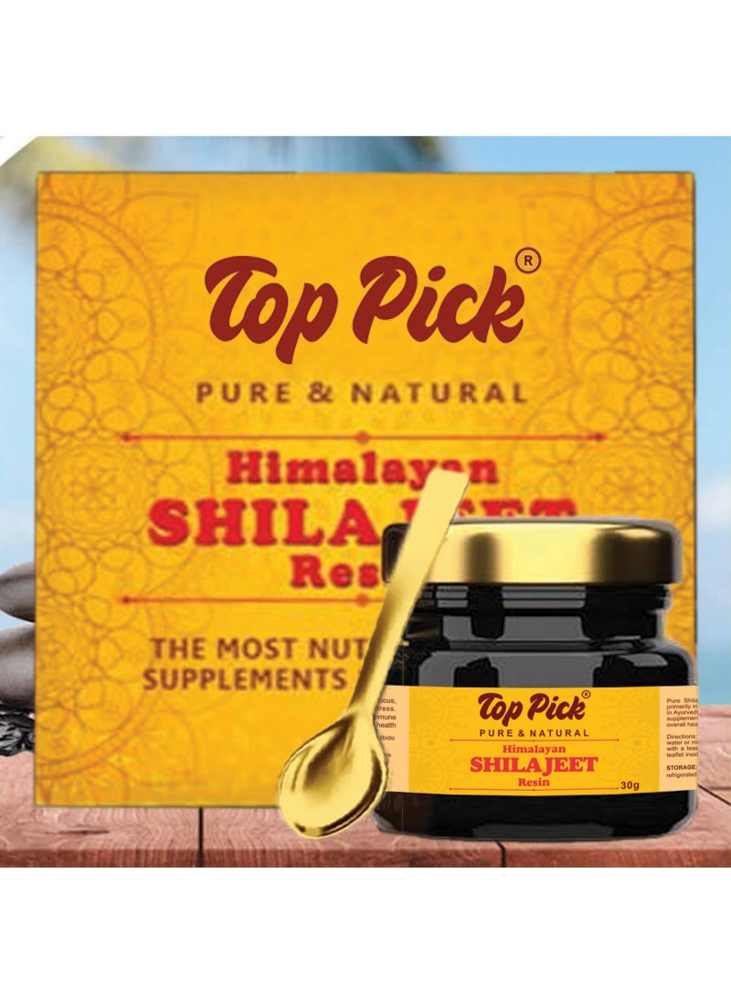 Top Pick Pure & Natural Himalayan Shilajit Resin 30g for Unlock Your Inner Strength 