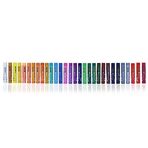 Maped Color'Peps - Oil Pastels 30 Shades Cardboard Box | Oil Pastels | Soft Colours - Image 3