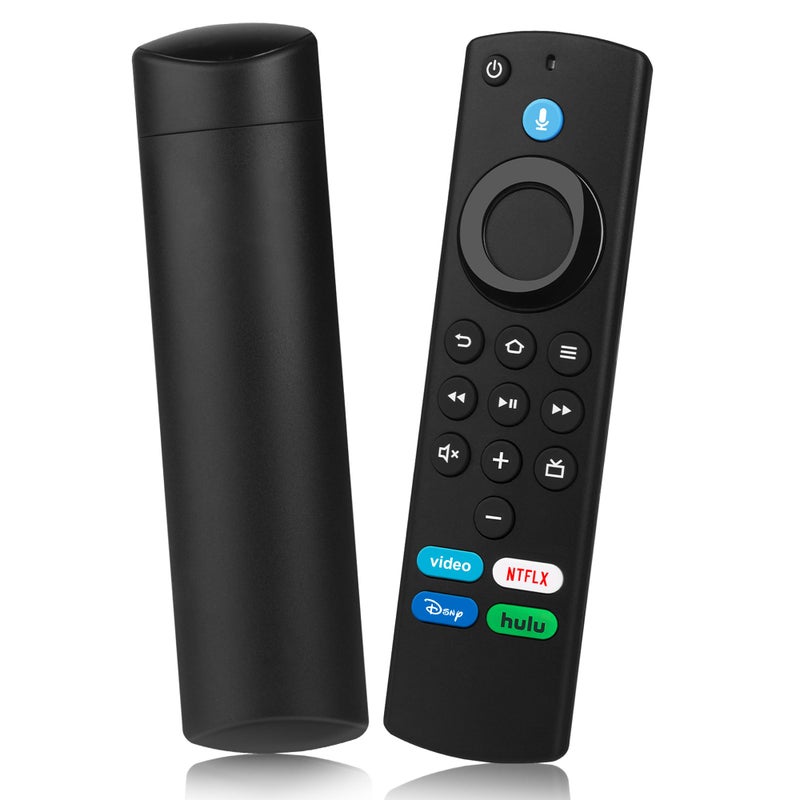 PUPINGPIG Remote Control Replacement Compatible with Fire Series Smart TV 4K, Cube (1st Gen/2nd Gen/3rd Gen), Replacement FireStick Remote (4K Max/2nd Gen/3rd Gen/Lite) with Voice Control - Image 1