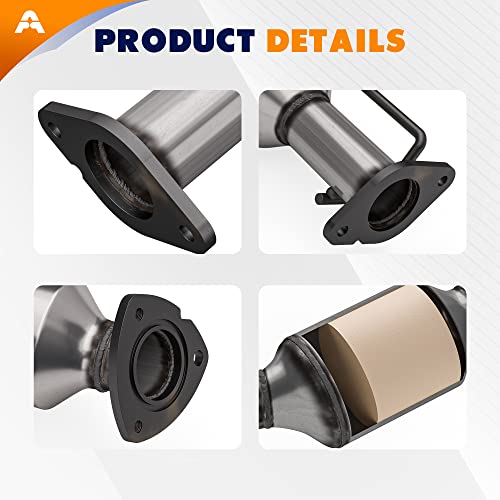 ASOPARTS Catalytic Converter 3.6L Fit for 2008-2017 Buick Enclave, 2009-2017 Chevy Traverse, 2007-2017 GMC Acadia, 2007-2010 Saturn Outlook (3PCS) - Image 3