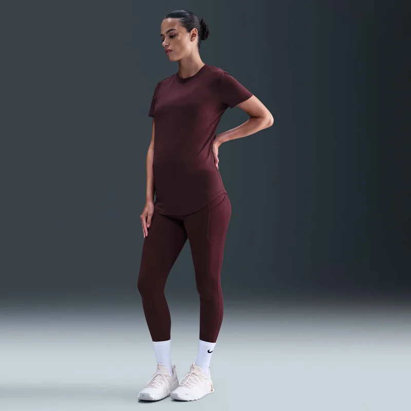 Women's One Dri-FIT 7/8 Maternity Training Leggings