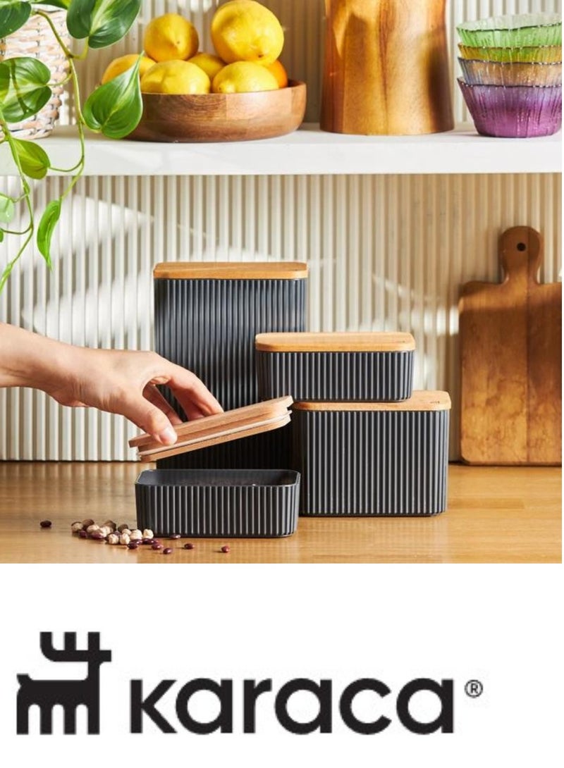 كاراجا كاراجا طقم تخزين ماسيمو 4 قطع  - Image 2