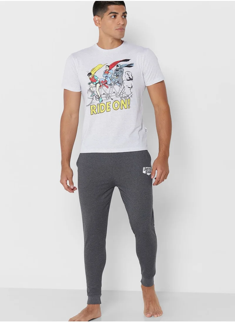 دي سي Justice League  Sustainable Pyjama Set