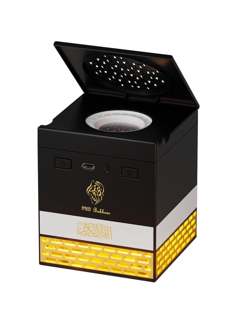 Rechargeable Incense and Speaker Burner with LED Lighting, Remote Control, and Mobile App  - Image 2