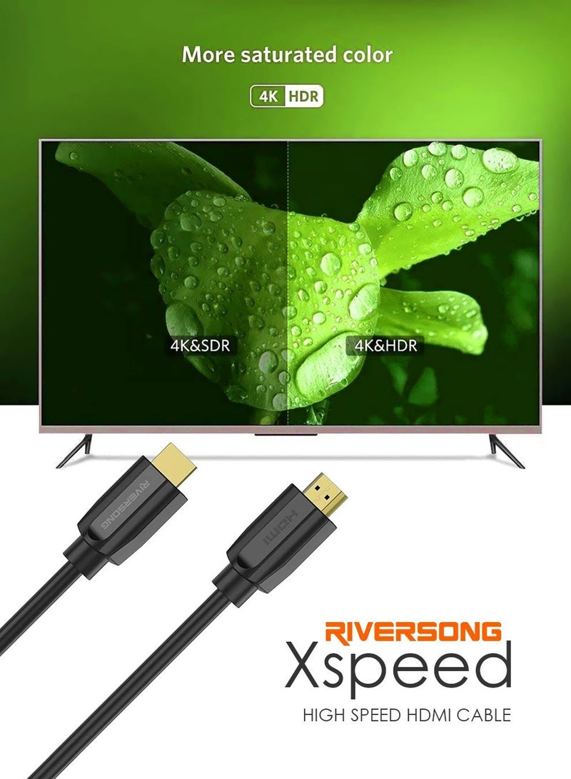 RIVERSONG Xspeed 4K Ultra HD HDMI Cable - 3 meters - Image 5