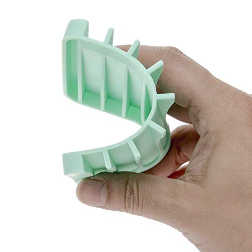 we3 Self Draining Silicone Drying Mat Silicone Soap Dish Soap Holder Soap Tray Cute Silicone Soap Dish Bathroom Toilet Plate (Assorted Color) (3) - Image 4