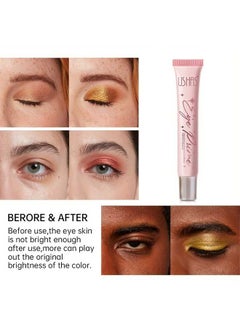 Ushas Eye Primer, Can Make The Skin Color Of Eyelid More Even, Increase The Saturation Of Eye Shadow, And Make The Eye Makeup More Lasting, Suitable For Makeup Use  - Image 4
