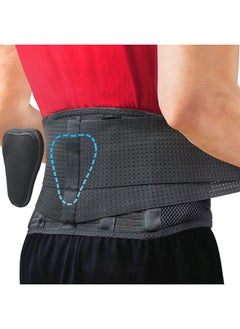 Sparthos Lumbar Support Belt - Immediate Relief from Back Pain, Sciatica, Herniated Disc - Breathable Brace With Lumbar Pad - Adjustable Lower Back Waist Brace - For Men & Women - (Plus Size, XXL)  - Image 1